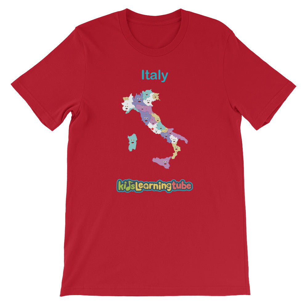 'Italy' Adult Unisex Short Sleeve T-Shirt