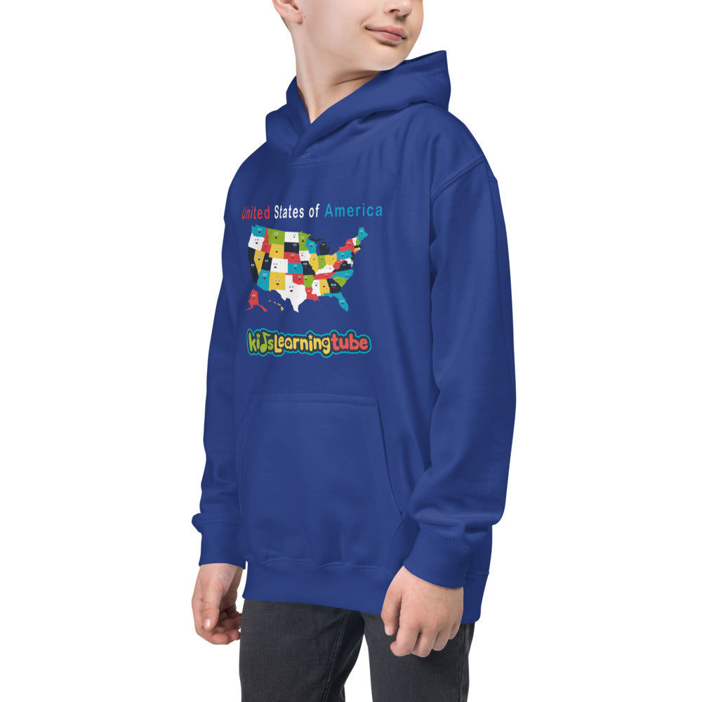50 States- Kids Hoodie