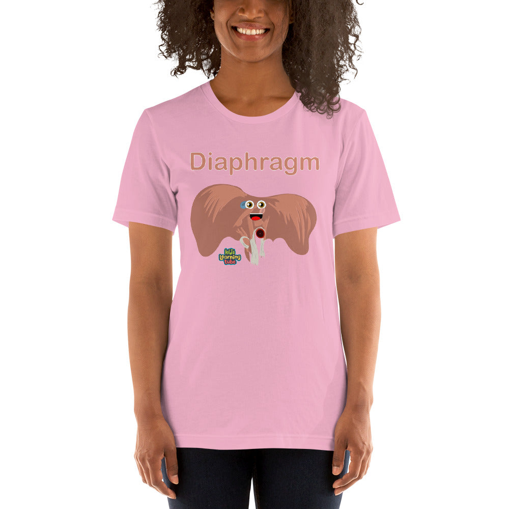 Diaphragm - Womans Short-Sleeve Unisex T-Shirt
