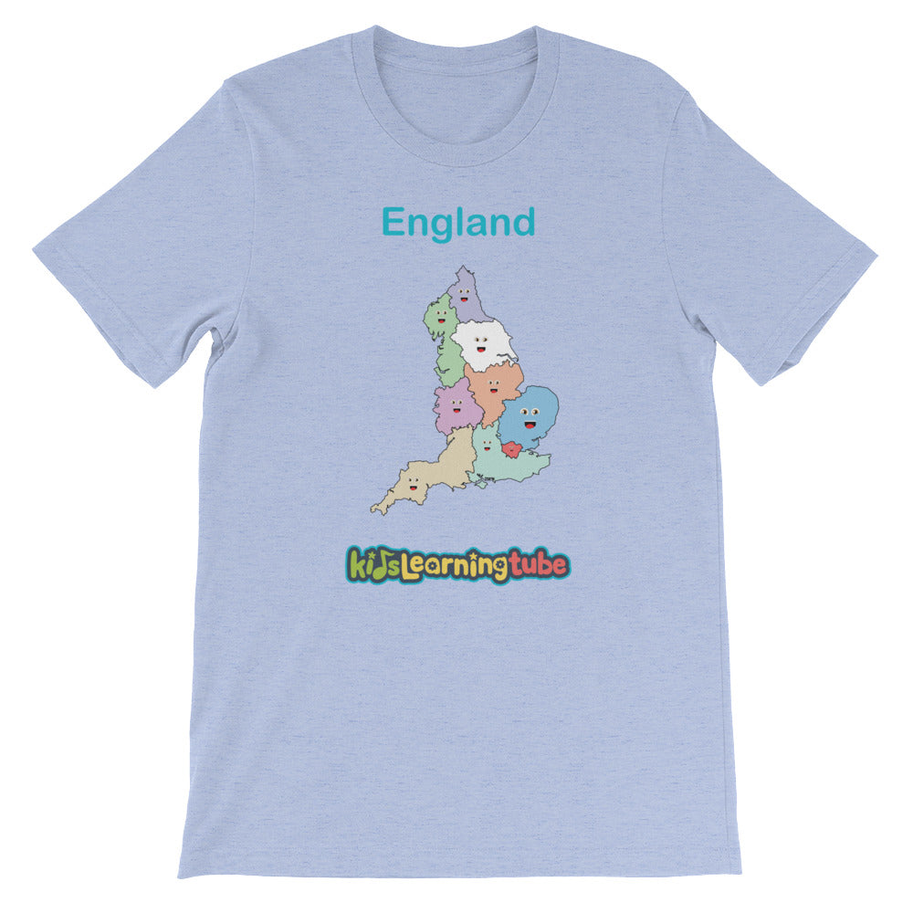 'England' Adult Unisex Short Sleeve T-Shirt