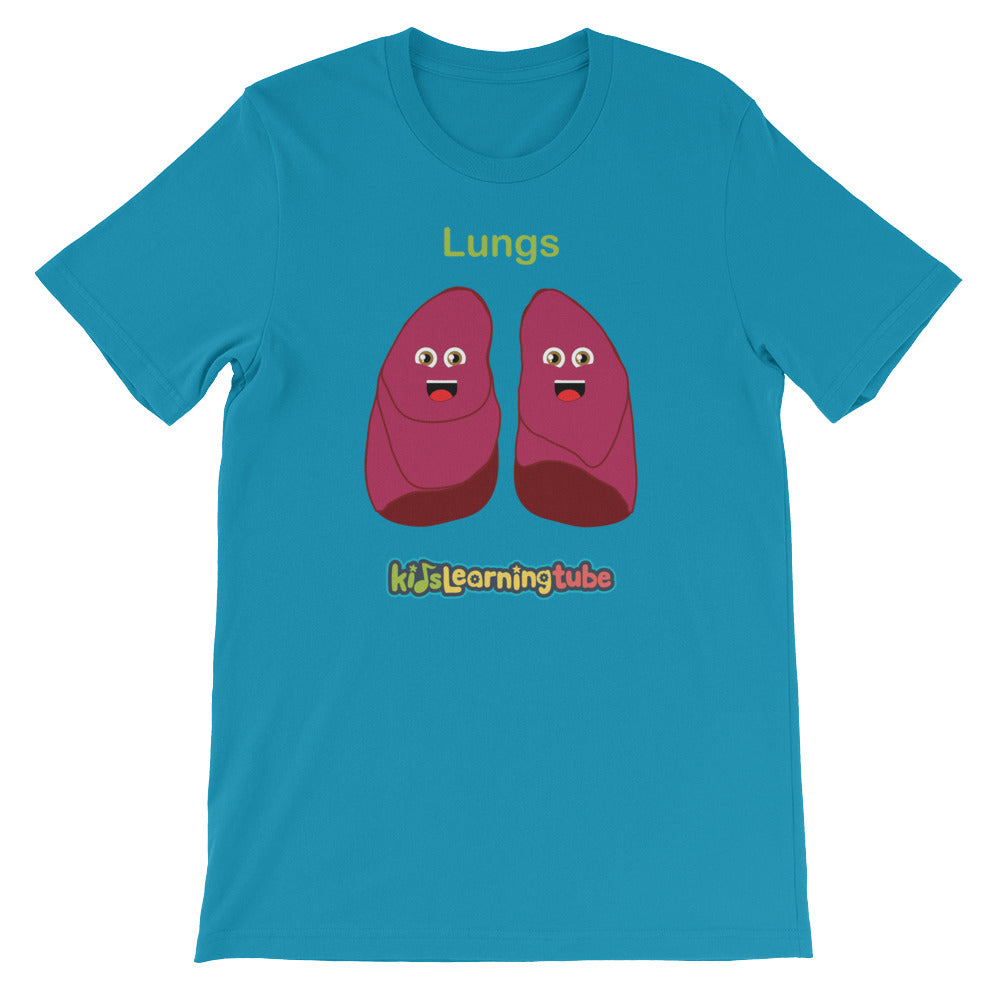 'Lungs' Adult Unisex Short-Sleeve T-Shirt