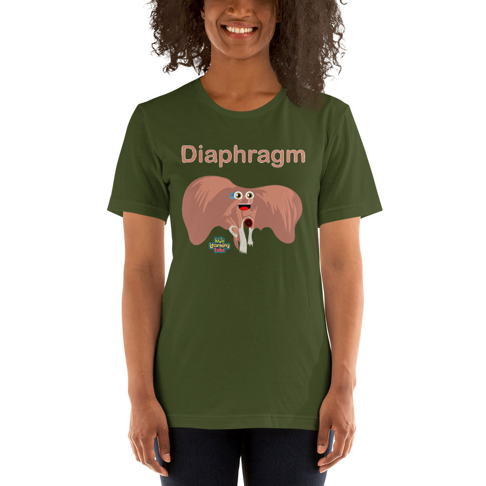 Diaphragm - Womans Short-Sleeve Unisex T-Shirt