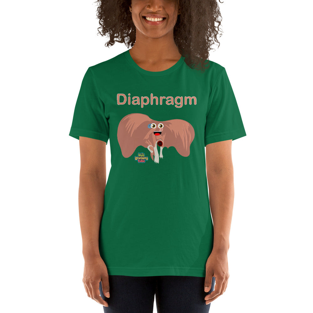 Diaphragm - Womans Short-Sleeve Unisex T-Shirt
