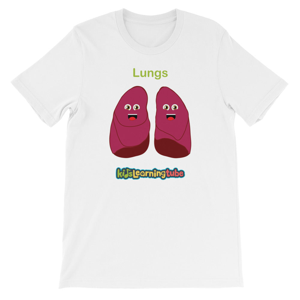 'Lungs' Adult Unisex Short-Sleeve T-Shirt