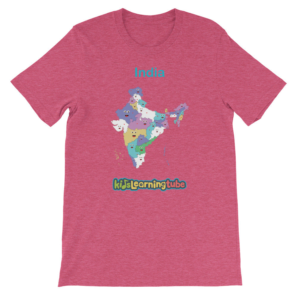 'India' Adult Unisex Short Sleeve T-Shirt