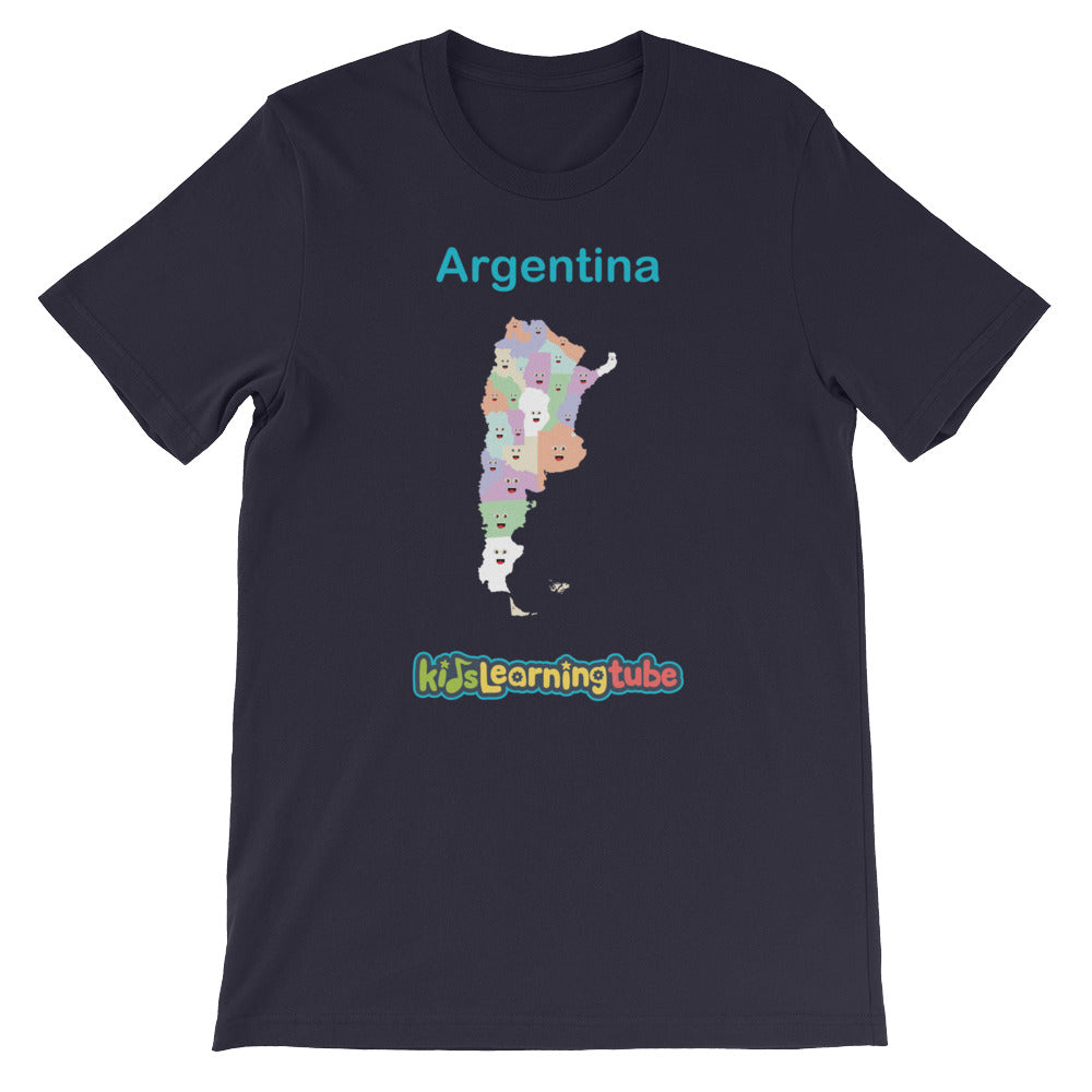 'Argentina' Adult Unisex Short Sleeve T-Shirt