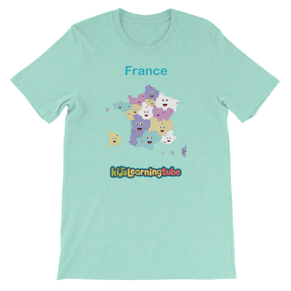 'France' Adult Unisex Short Sleeve T-Shirt