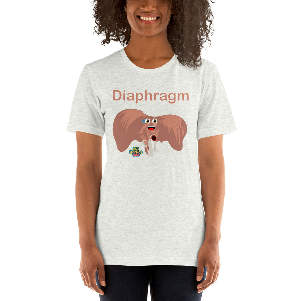 Diaphragm - Womans Short-Sleeve Unisex T-Shirt