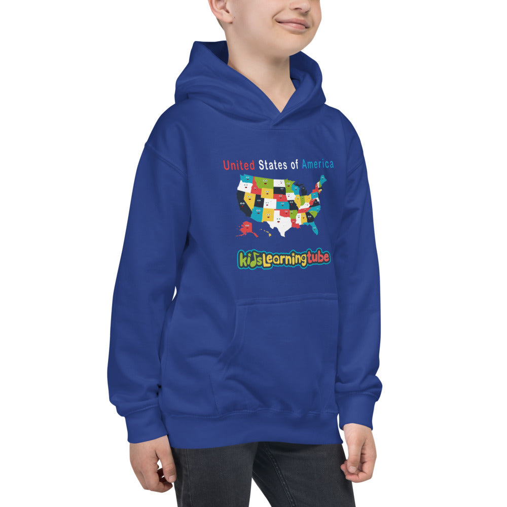 50 States- Kids Hoodie