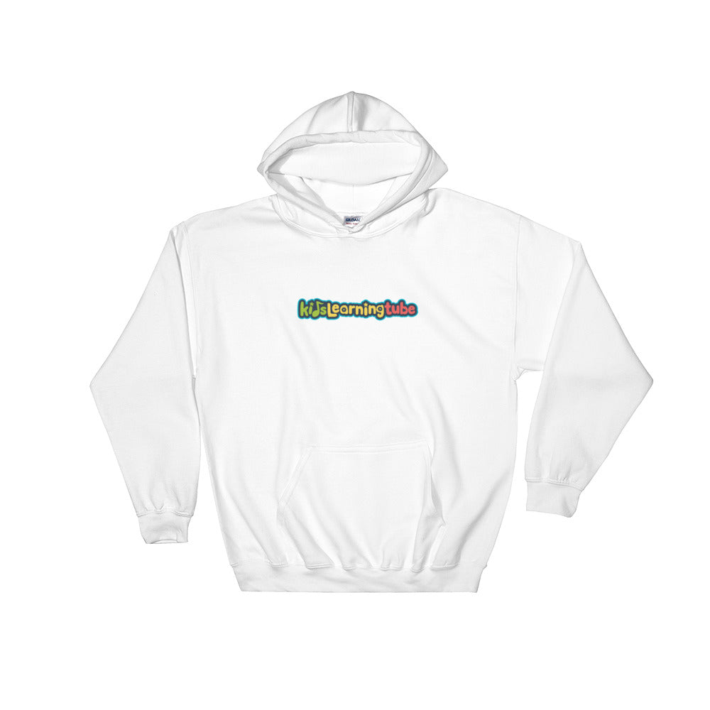 Kids Learning Tube Horizontal Logo Adult Unisex Hooded Sweatshirt