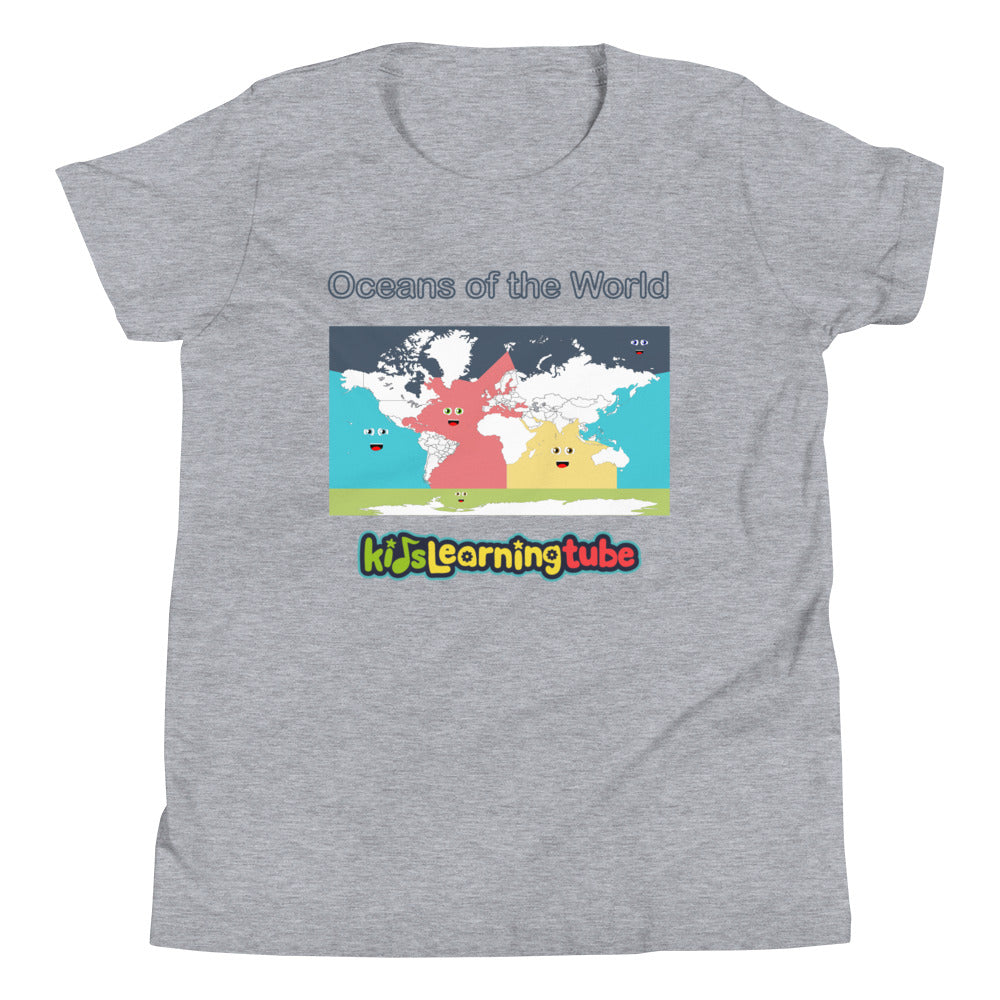 Oceans of the World - Youth Short Sleeve T-Shirt