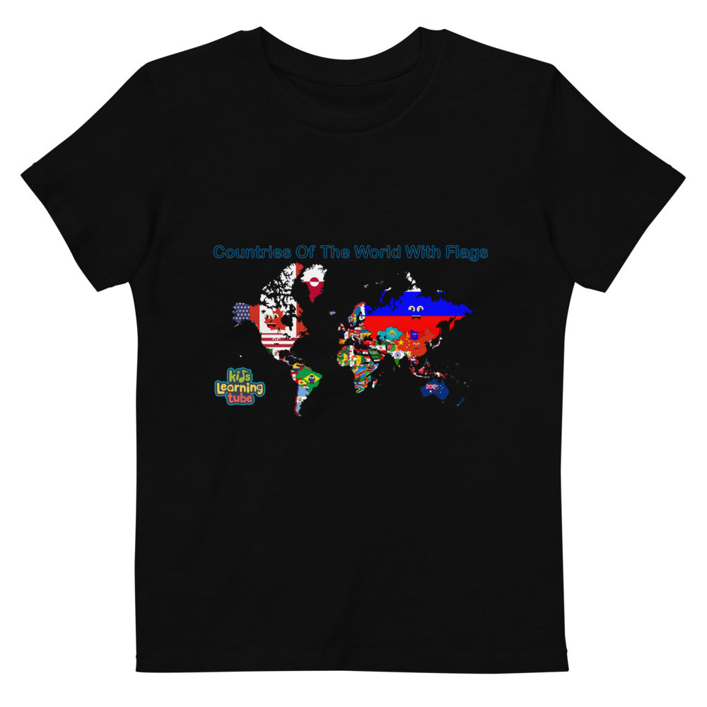 Countries of the World  - Organic cotton kids t-shirt