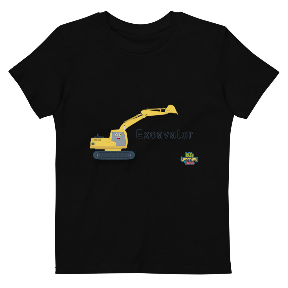 Excavator - Organic cotton kids t-shirt