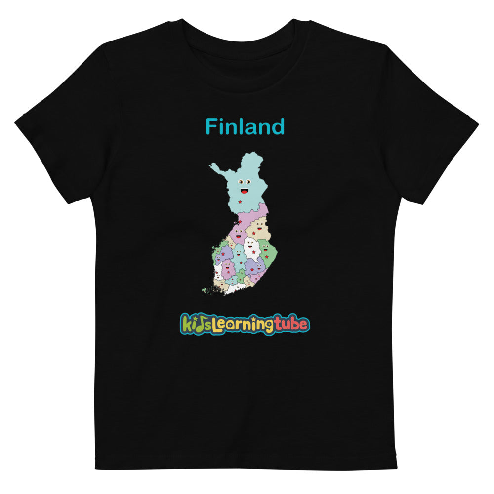 Finland Organic cotton kids t-shirt