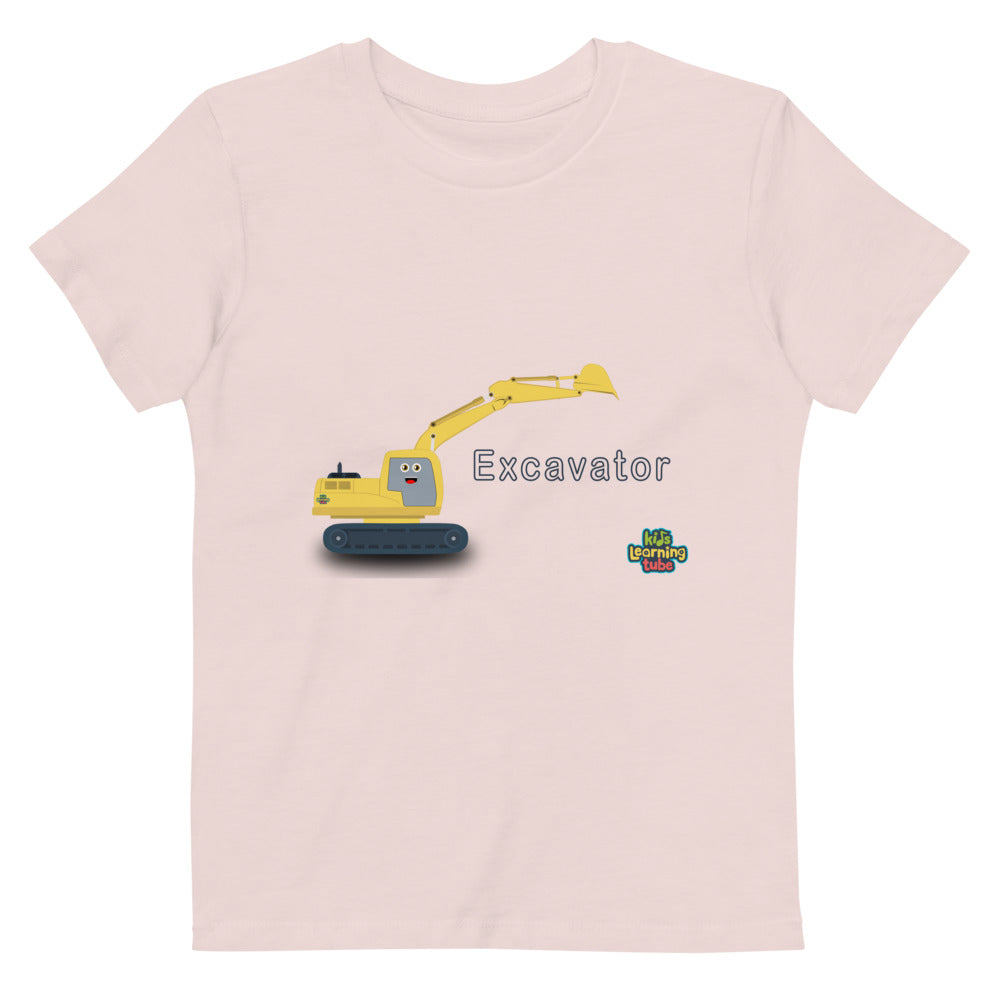 Excavator - Organic cotton kids t-shirt
