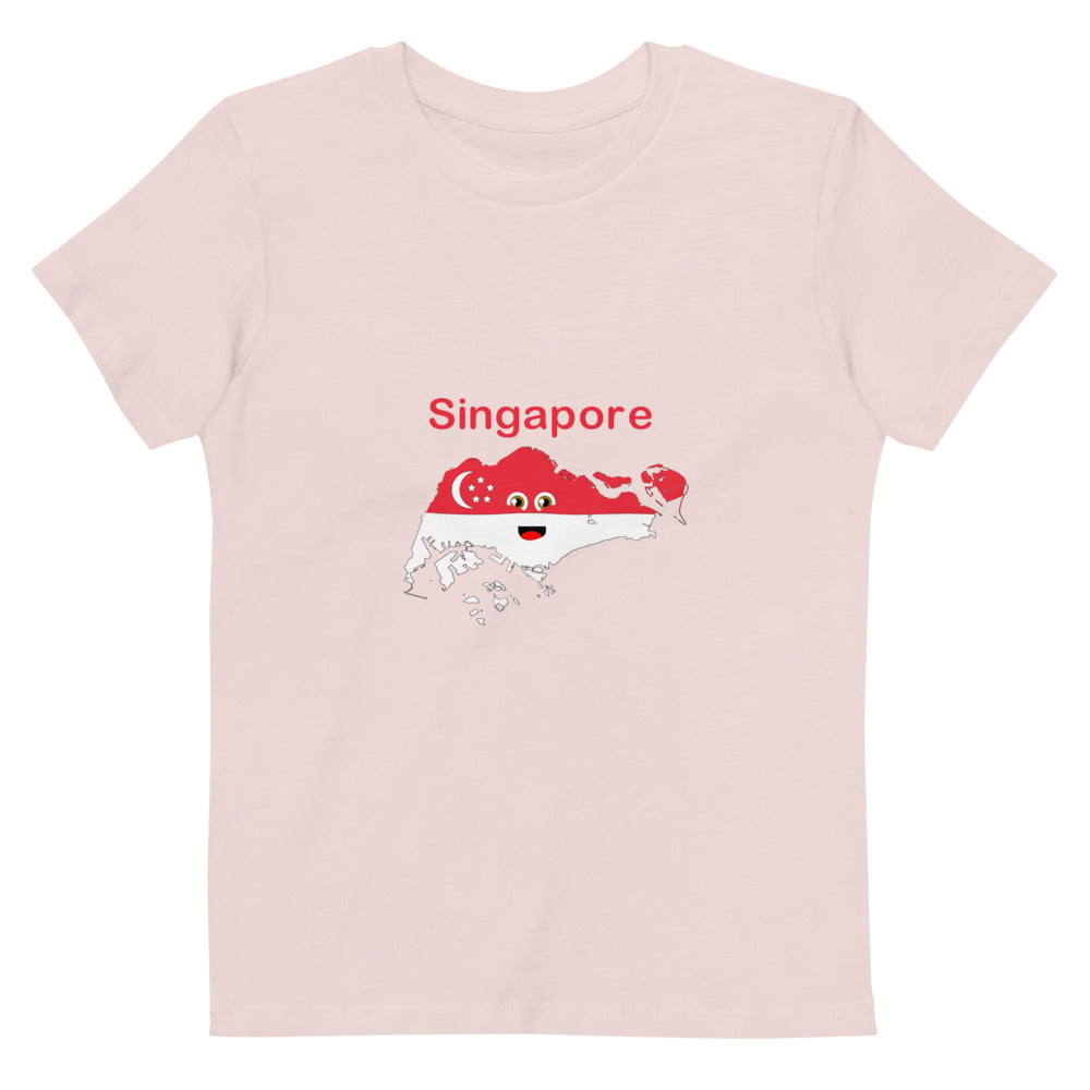 Singapore - Organic cotton kids t-shirt