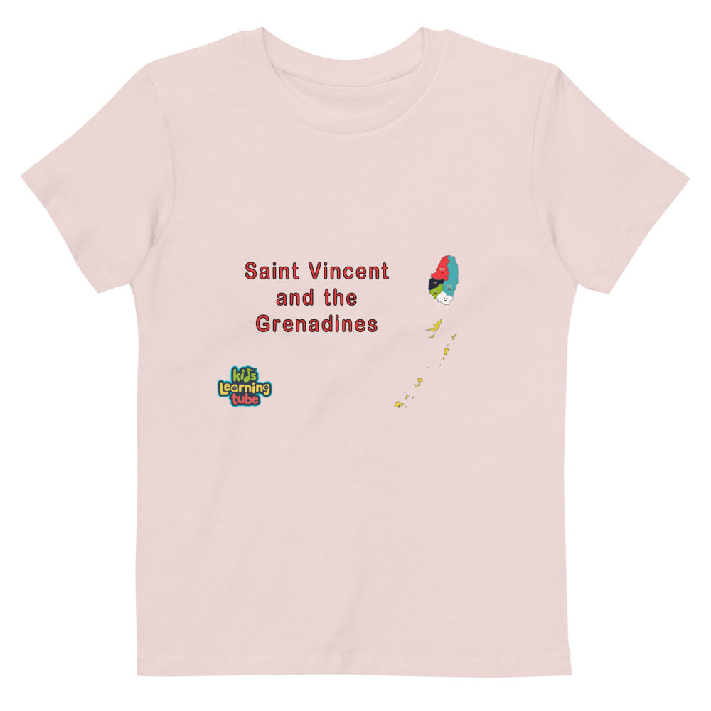 Saint Vincent and the Grenadines - Organic cotton kids t-shirt