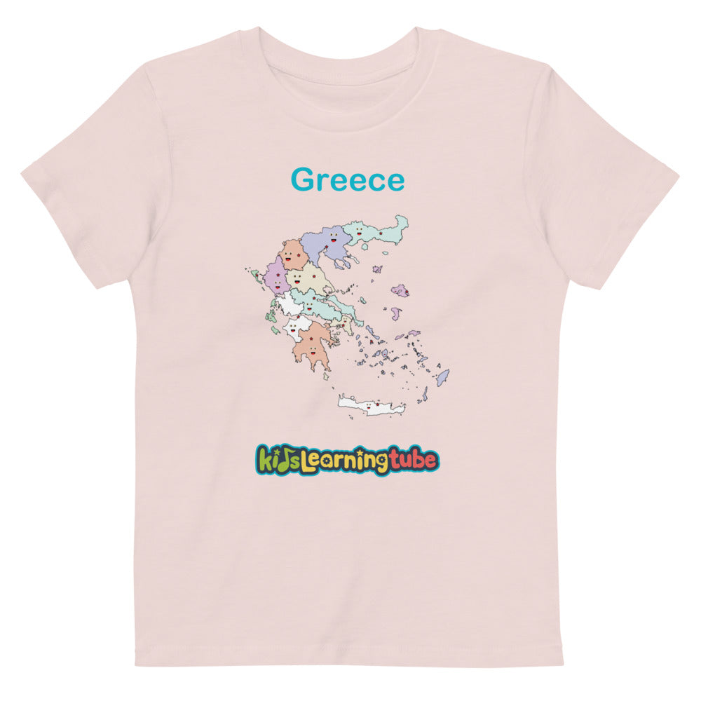 Greece Organic cotton kids t-shirt