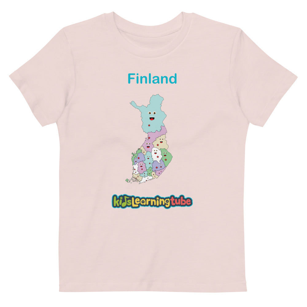 Finland Organic cotton kids t-shirt
