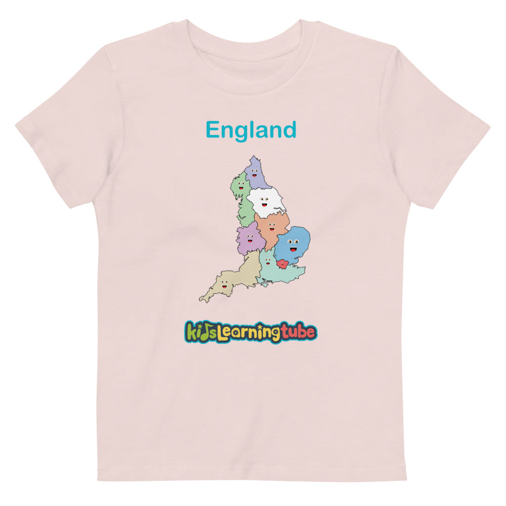 England Organic cotton kids t-shirt