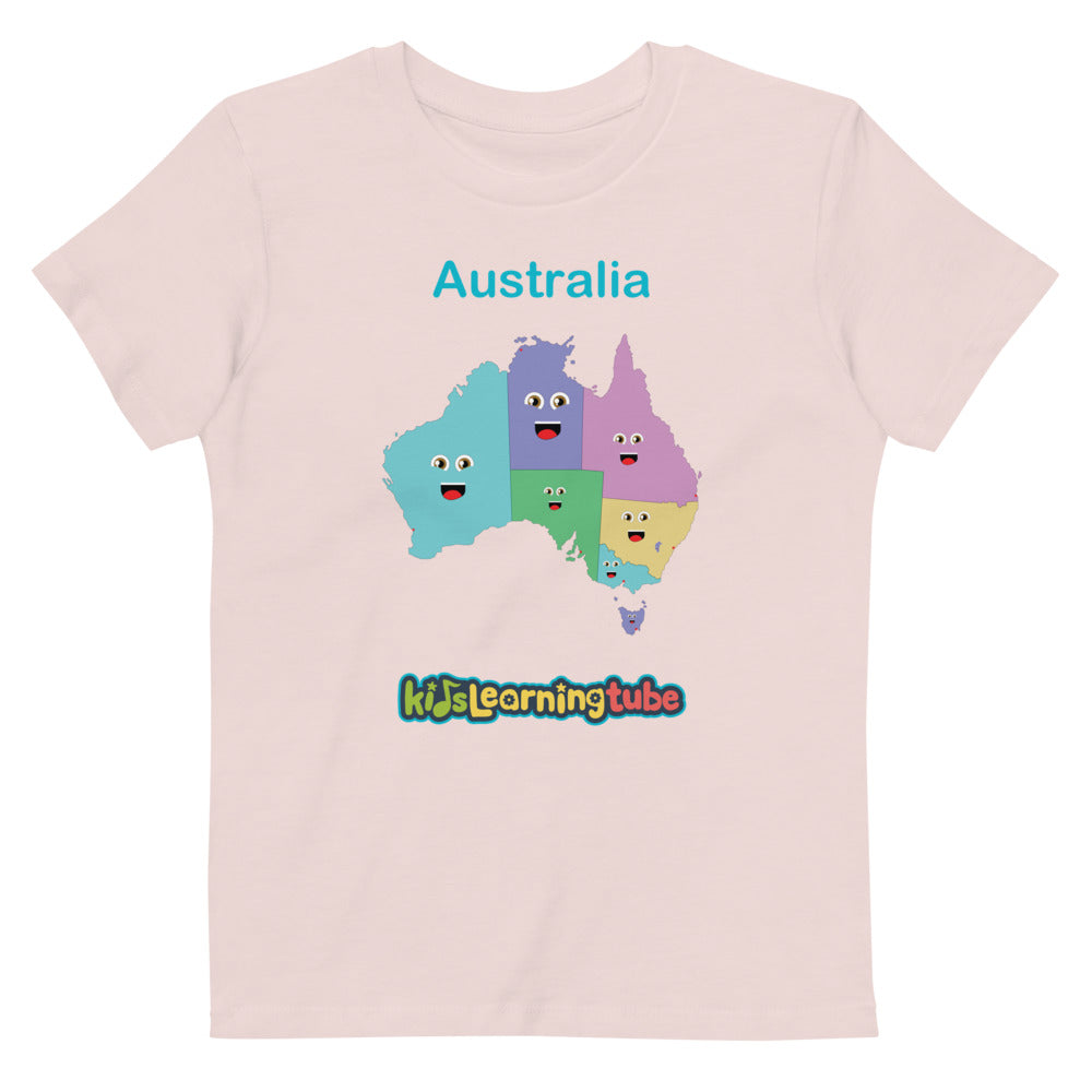 Australia Organic cotton kids t-shirt