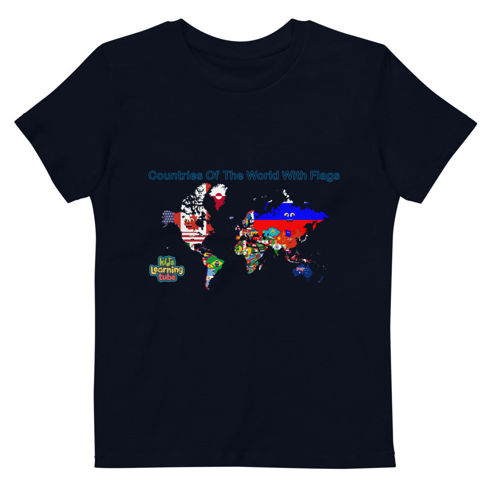 Countries of the World  - Organic cotton kids t-shirt