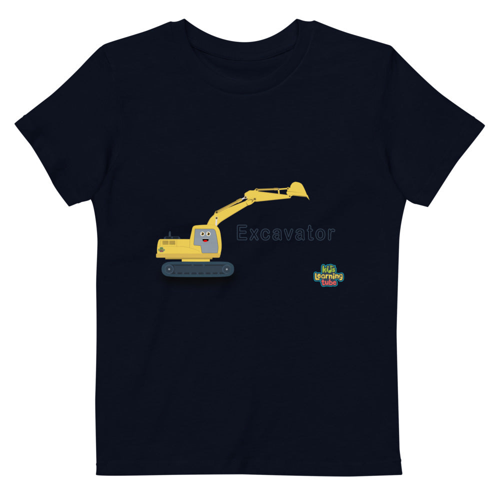 Excavator - Organic cotton kids t-shirt