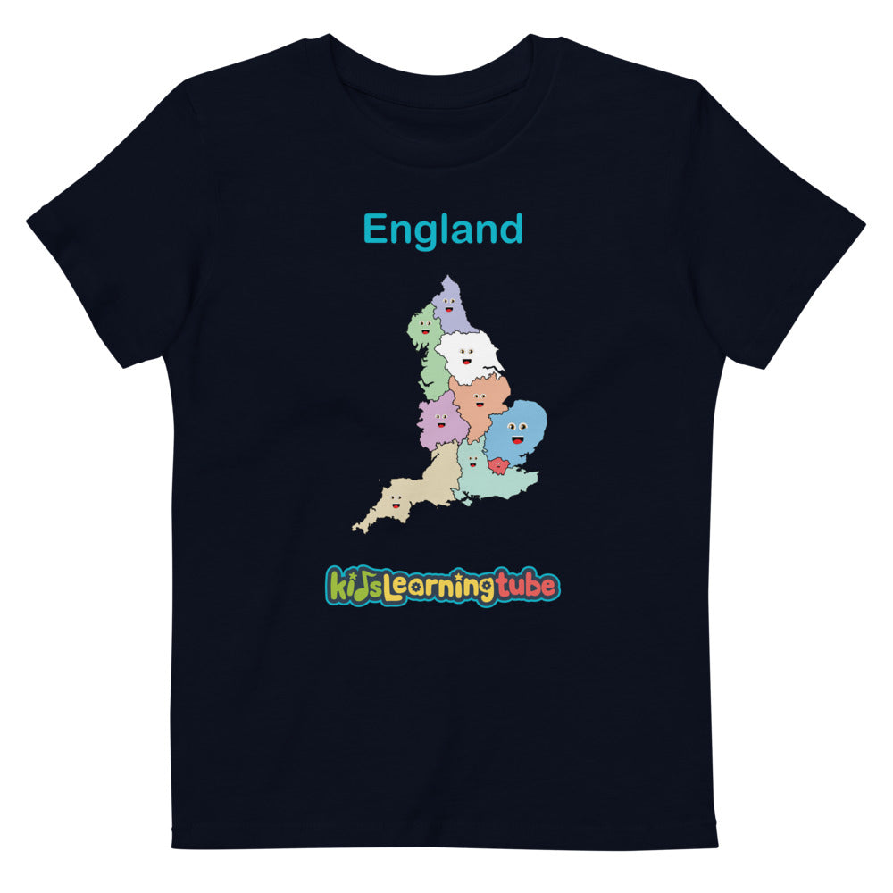 England Organic cotton kids t-shirt