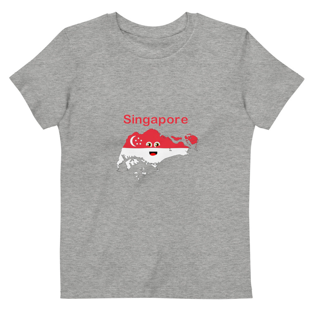 Singapore - Organic cotton kids t-shirt