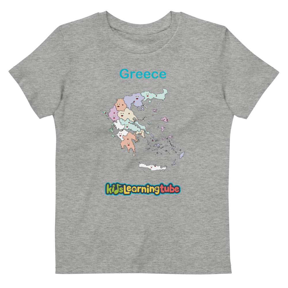 Greece Organic cotton kids t-shirt