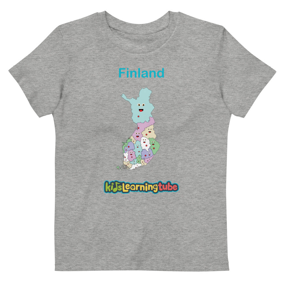 Finland Organic cotton kids t-shirt