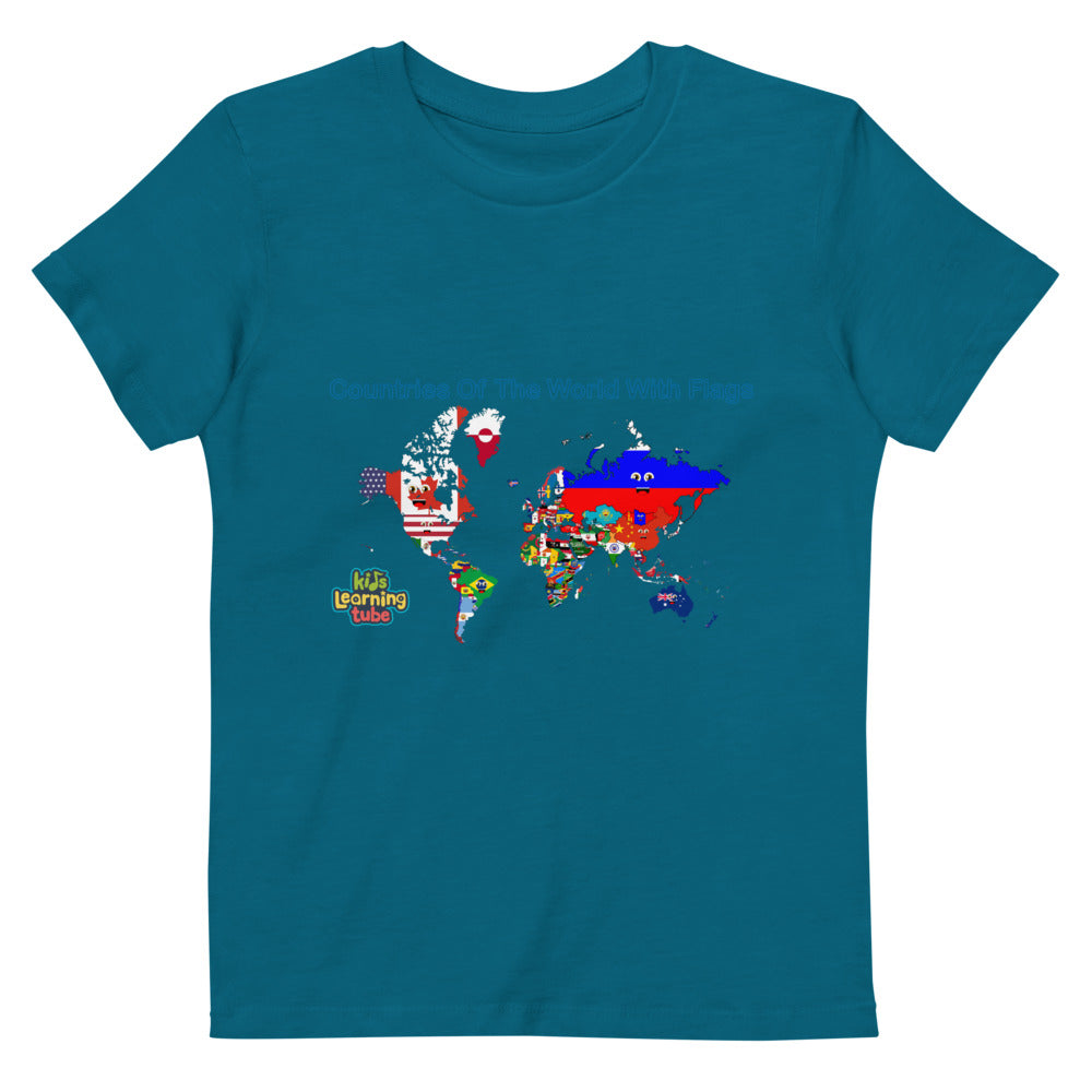 Countries of the World  - Organic cotton kids t-shirt