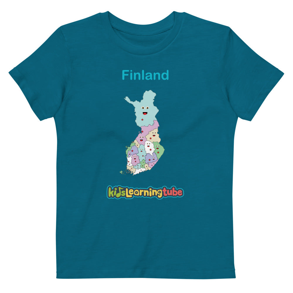 Finland Organic cotton kids t-shirt