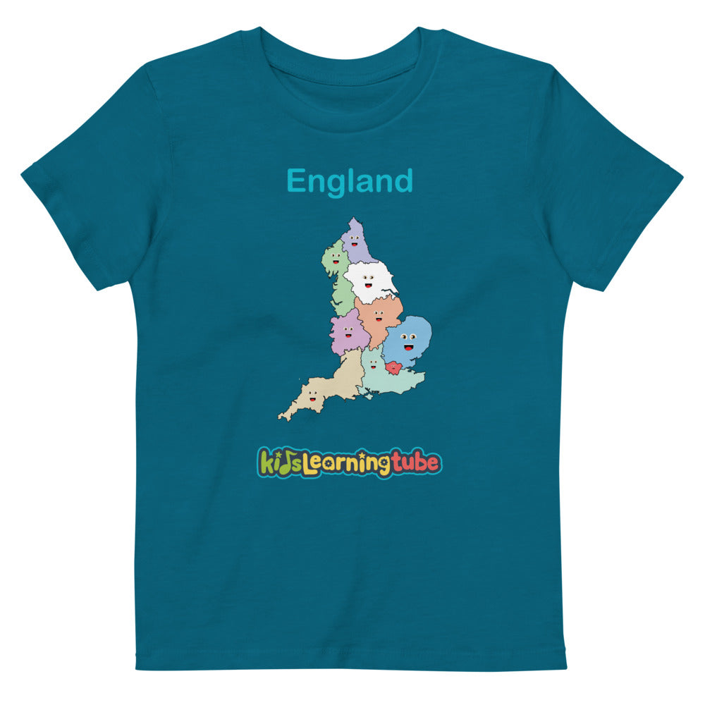 England Organic cotton kids t-shirt