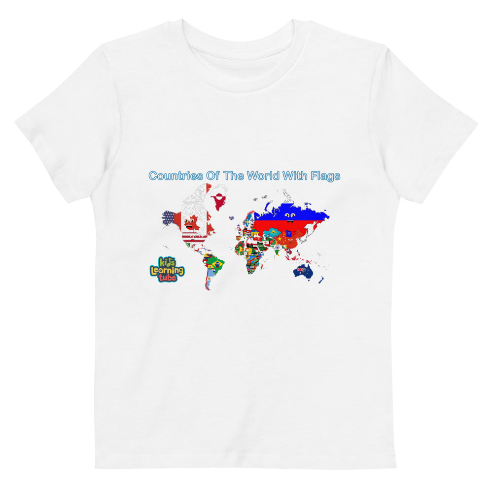 Countries of the World  - Organic cotton kids t-shirt