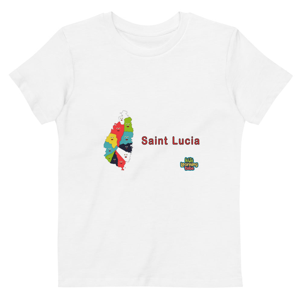 Saint Lucia - Organic cotton kids t-shirt