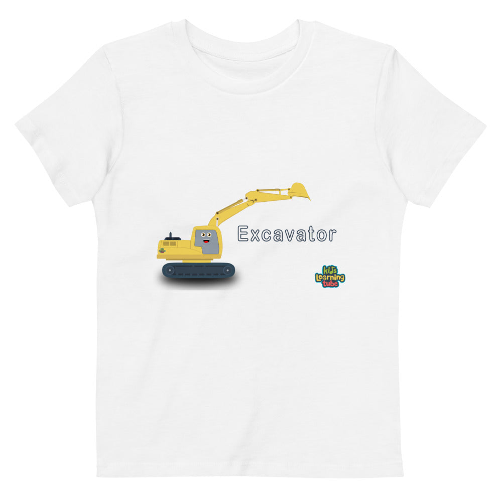 Excavator - Organic cotton kids t-shirt