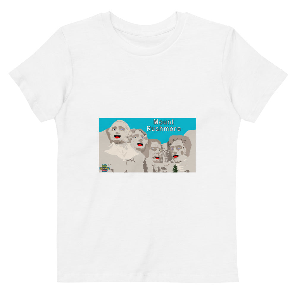 Mount Rushmore - Organic cotton kids t-shirt