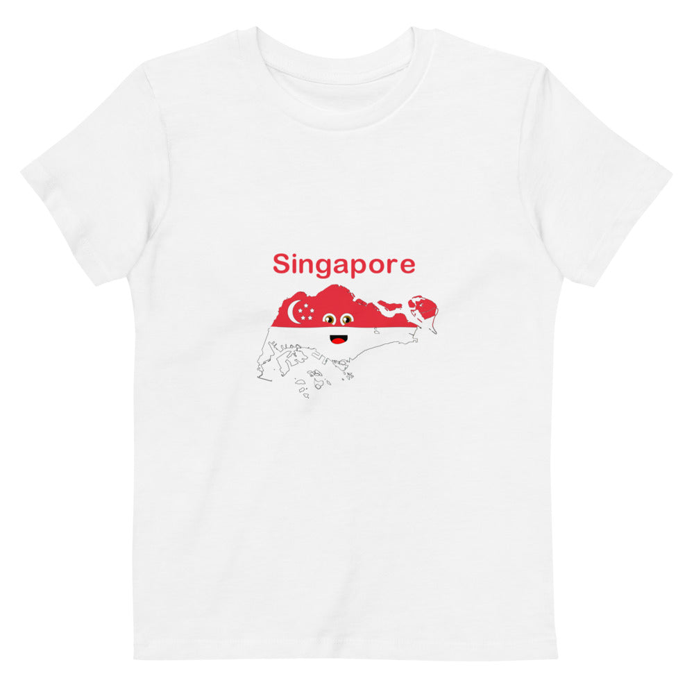Singapore - Organic cotton kids t-shirt