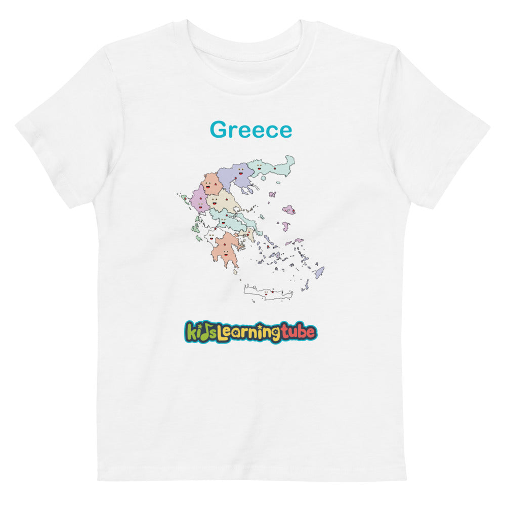 Greece Organic cotton kids t-shirt
