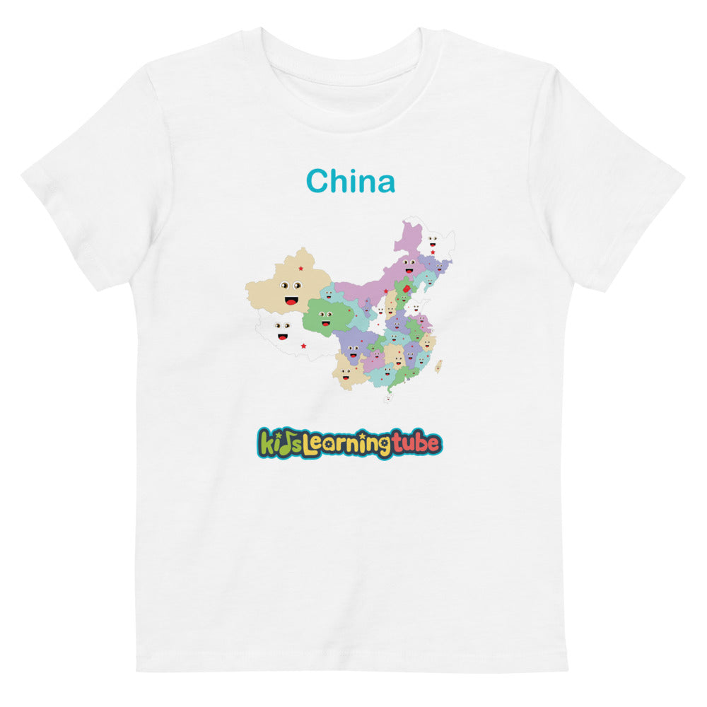 China Organic cotton kids t-shirt