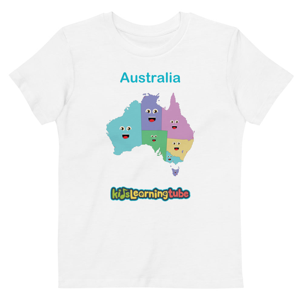 Australia Organic cotton kids t-shirt
