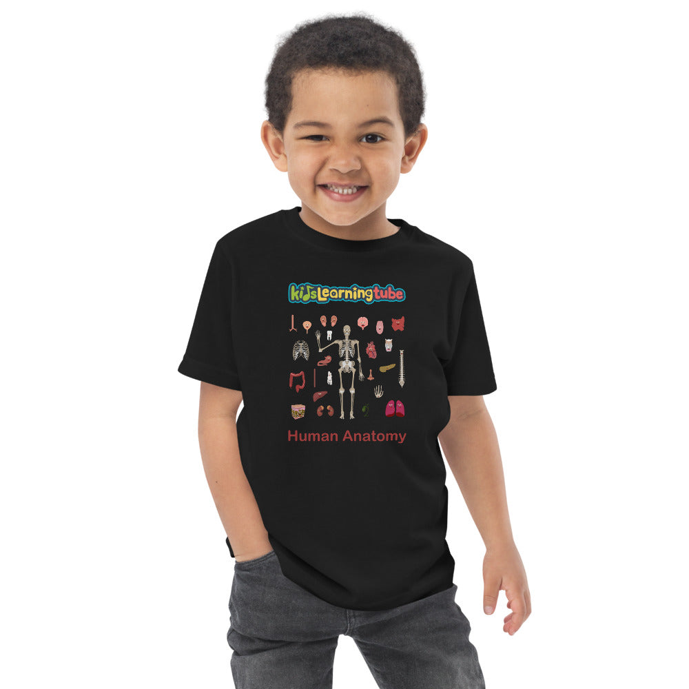 Human Anatomy - Toddler jersey t-shirt