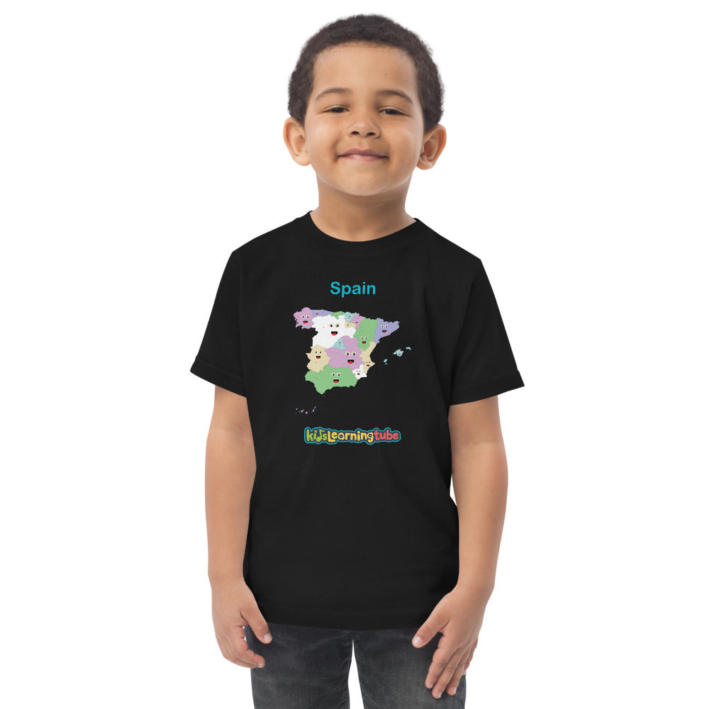 Spain - Toddler jersey t-shirt