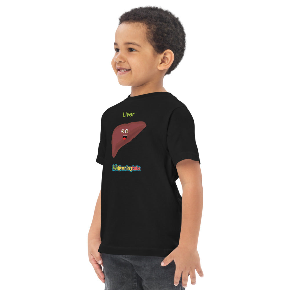 Liver - Toddler jersey t-shirt