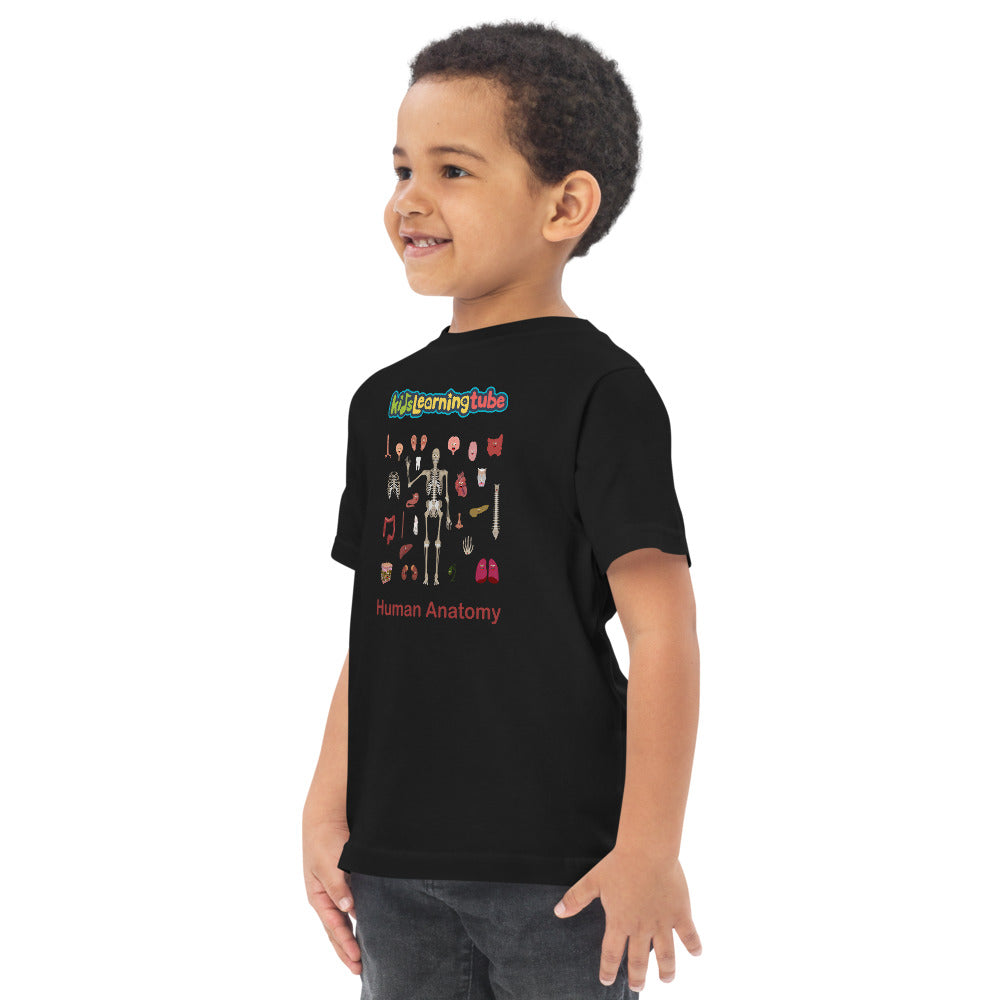 Human Anatomy - Toddler jersey t-shirt