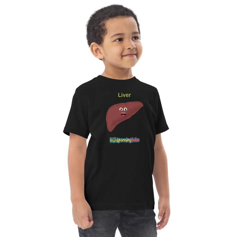 Liver - Toddler jersey t-shirt