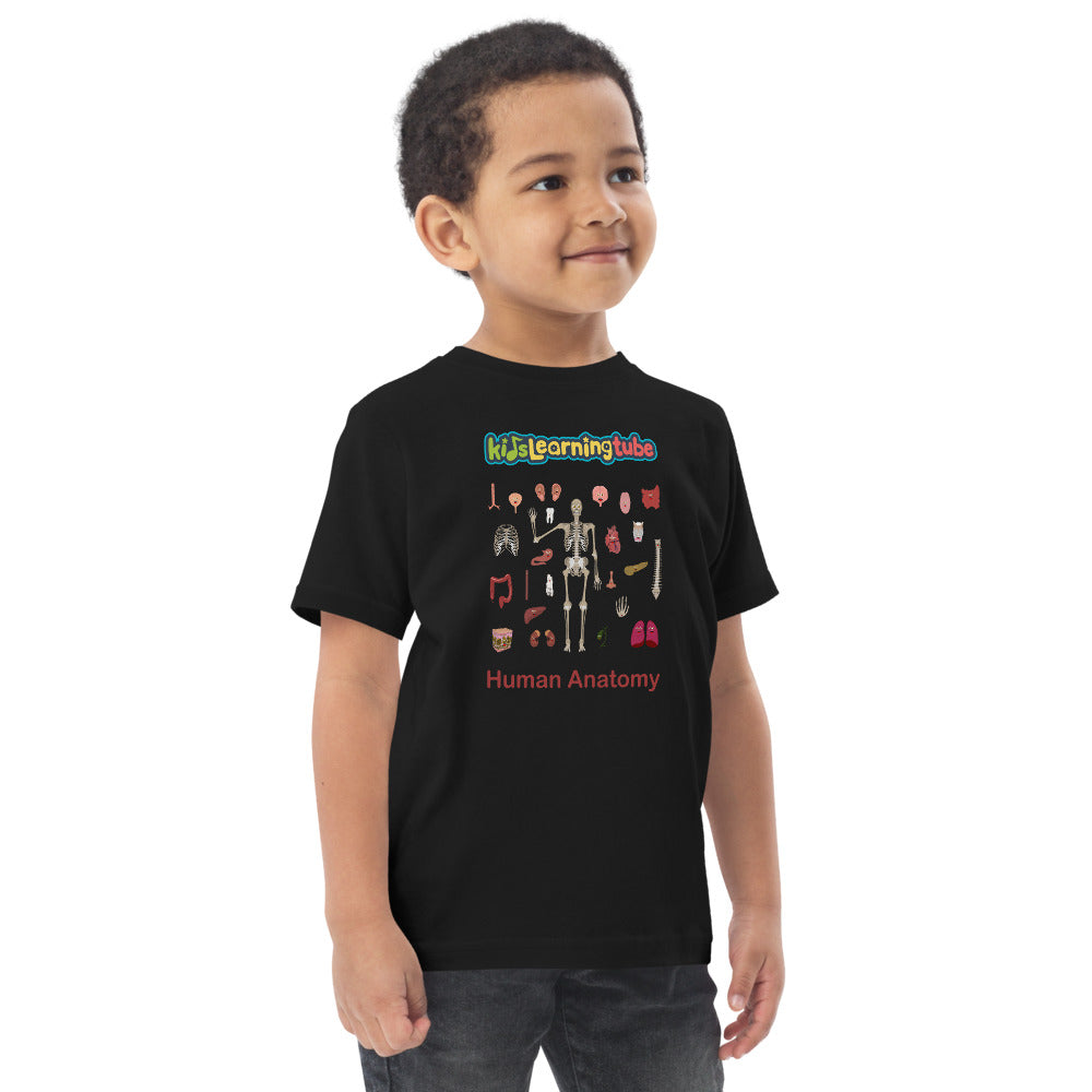 Human Anatomy - Toddler jersey t-shirt