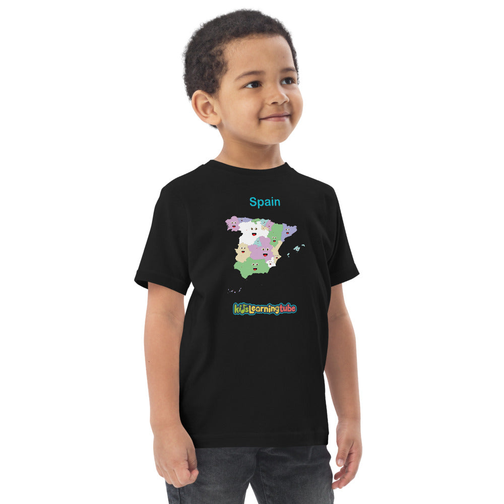 Spain - Toddler jersey t-shirt