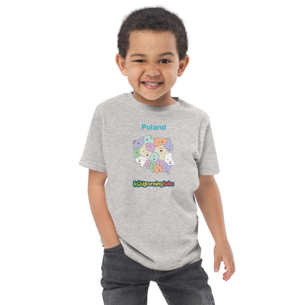 Poland - Toddler jersey t-shirt